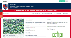 Desktop Screenshot of groverfc.co.uk